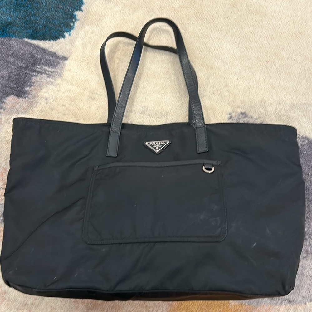 Prada Tessuto Shoulder Bag - Good Condition